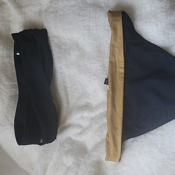 GUESS METALLIC GOLD SWIMSUIT - Picture 9 of 9